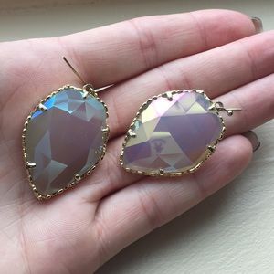 Iridescent Kendra Scott earrings